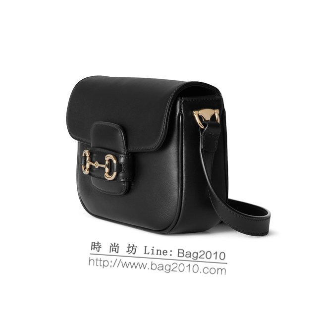 Gucci專櫃古馳最新款Horsebit 1955系列迷你肩背包 jh2008型號：815205